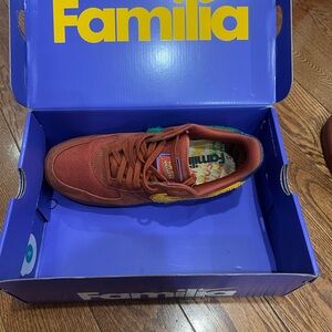 Nike Men's Sneakers - Red and Green